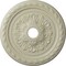 Ekena Millwork Palmetto Ceiling Medallion (Canopies up to 3 5/8"), 23 5/8"OD x 3 5/8"ID x 1 5/8"P, Clear Yellow CM23PMCYF - alternate 1